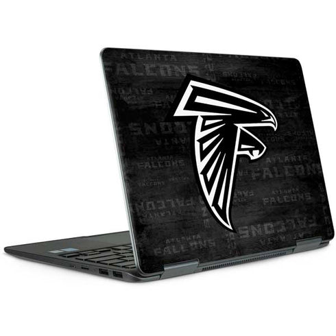 NFL Atlanta Falcons Black & White Notebook 9 Pro 13in (2017) Skin