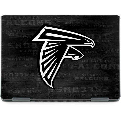 NFL Atlanta Falcons Black & White Notebook 9 Pro 13in (2017) Skin