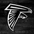 NFL Atlanta Falcons Black & White Notebook 9 Pro 13in (2017) Skin