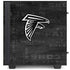 NFL Atlanta Falcons Black & White NZXT H510 Compact ATX Mid-Tower Case Skin