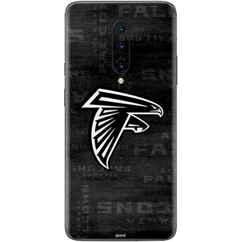 NFL Atlanta Falcons Black & White OnePlus 7 Pro Skin