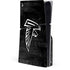 NFL Atlanta Falcons Black & White PS5 Slim Disk Console Skin