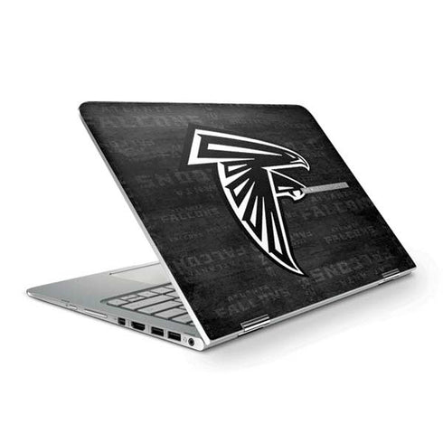NFL Atlanta Falcons Black & White HP Spectre Skin