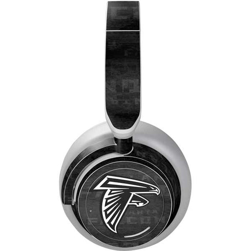 NFL Atlanta Falcons Black & White Surface Headphones Skin