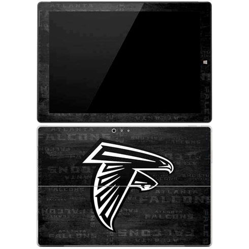 NFL Atlanta Falcons Black & White Surface Pro 3 Skin