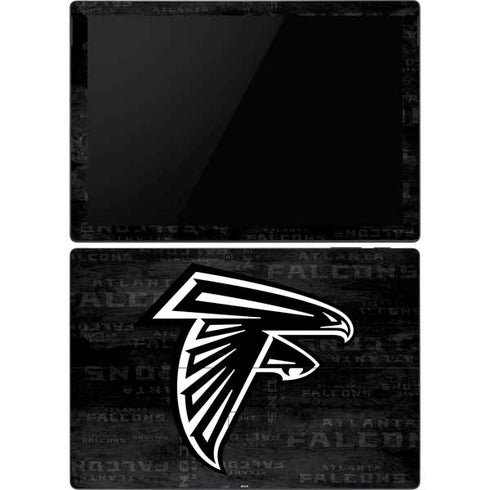 NFL Atlanta Falcons Black & White Surface Pro 6 Skin