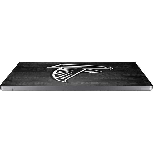 NFL Atlanta Falcons Black & White Universal Laptop 17in (13.8 x 10in) Skin