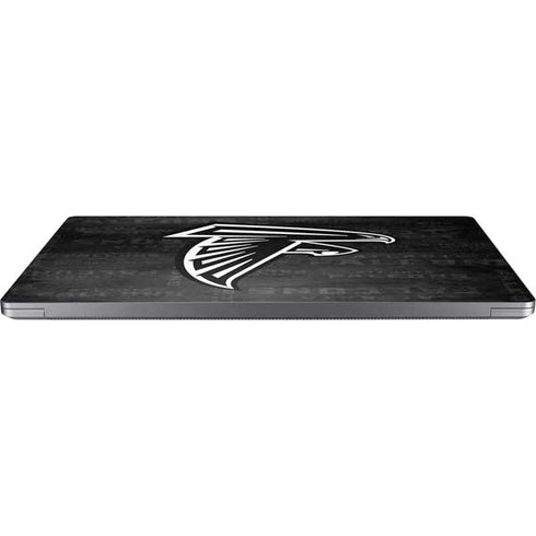 NFL Atlanta Falcons Black & White Universal Laptop 18in (14.6 x 10.6in) Skin