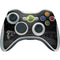 NFL Atlanta Falcons Black & White Xbox 360 Wireless Controller Skin