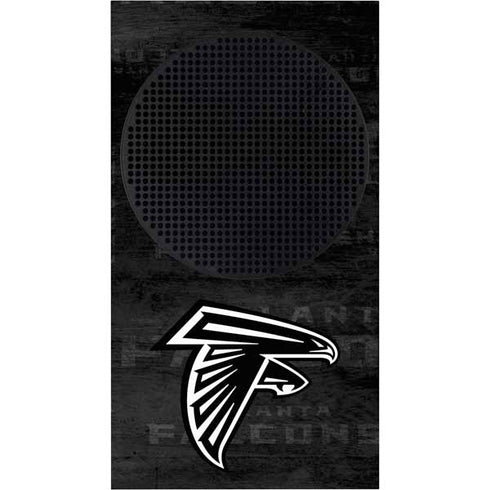 NFL Atlanta Falcons Black & White Xbox Series S Console Skin