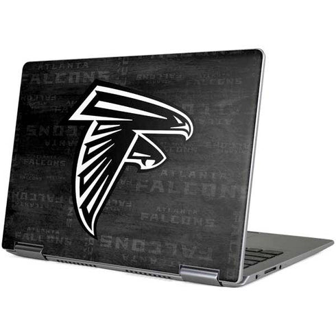 NFL Atlanta Falcons Black & White Yoga 710 14in Skin