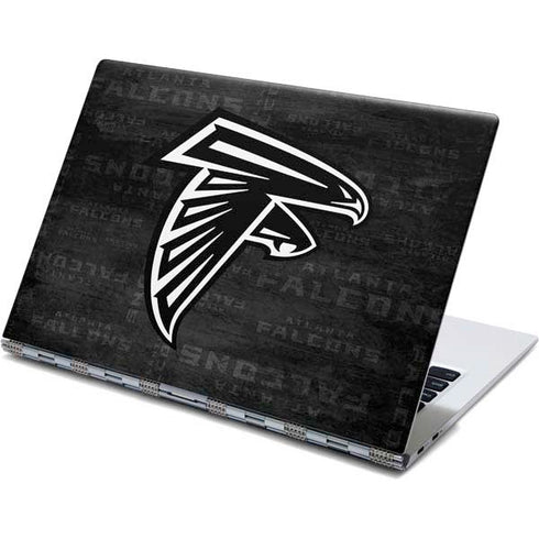 NFL Atlanta Falcons Black & White Yoga 910 2-in-1 14in Touch-Screen Skin