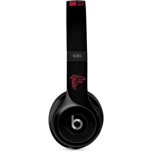 NFL Atlanta Falcons Black Performance Series Beats Solo 2 Wired Skin