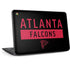 NFL Atlanta Falcons Black Performance Series HP Chromebook Skin