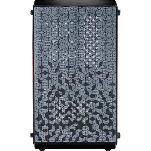 NFL Atlanta Falcons Black Performance Series Cooler Master MasterBox Q300L Mini Tower Skin