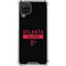 NFL Atlanta Falcons Black Performance Series Galaxy A12 Clear Case