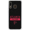 NFL Atlanta Falcons Black Performance Series Galaxy A20 Clear Case