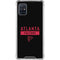 NFL Atlanta Falcons Black Performance Series Galaxy A51 5G Clear Case