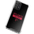 NFL Atlanta Falcons Black Performance Series Galaxy A52 5G Clear Case