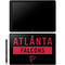 NFL Atlanta Falcons Black Performance Series Galaxy Book 12in Skin
