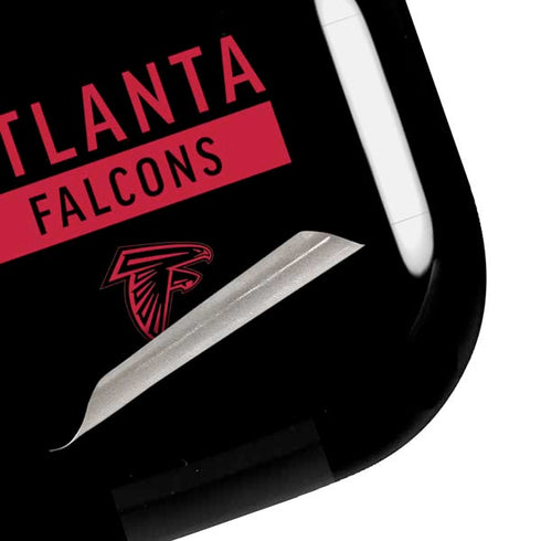 NFL Atlanta Falcons Black Performance Series Galaxy Buds Pro Skin