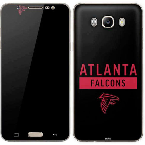 NFL Atlanta Falcons Black Performance Series Galaxy J7 Skin
