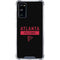 NFL Atlanta Falcons Black Performance Series Galaxy S20 FE Clear Case