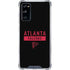 NFL Atlanta Falcons Black Performance Series Galaxy S20 FE Clear Case