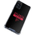 NFL Atlanta Falcons Black Performance Series Galaxy S20 FE Clear Case