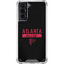 NFL Atlanta Falcons Black Performance Series Galaxy S21 5G Clear Case