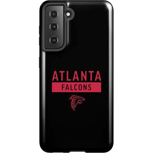 NFL Atlanta Falcons Black Performance Series Galaxy S21 5G Pro Case