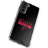 NFL Atlanta Falcons Black Performance Series Galaxy S21 FE Clear Case