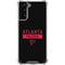 NFL Atlanta Falcons Black Performance Series Galaxy S21 Plus 5G Clear Case