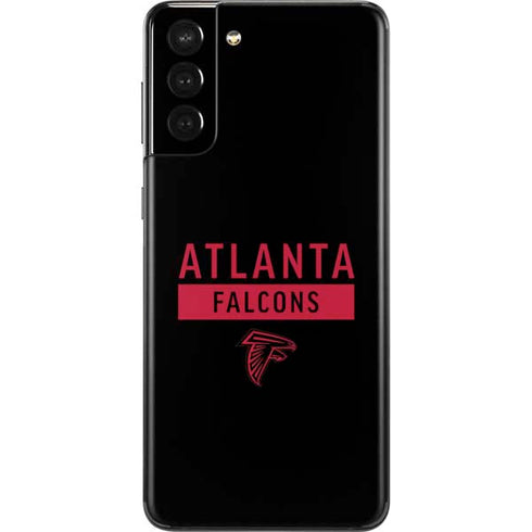 NFL Atlanta Falcons Black Performance Series Galaxy S21 Plus 5G Skin