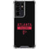 NFL Atlanta Falcons Black Performance Series Galaxy S21 Ultra 5G Clear Case