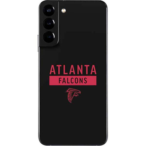 NFL Atlanta Falcons Black Performance Series Galaxy S22 Plus Skin