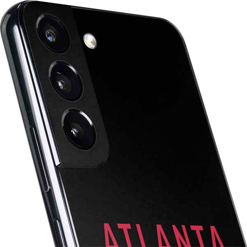 NFL Atlanta Falcons Black Performance Series Galaxy S22 Plus Skin