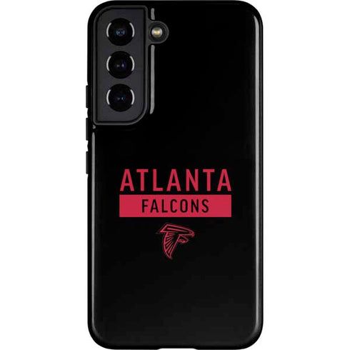 NFL Atlanta Falcons Black Performance Series Galaxy S22 Pro Case