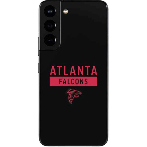 NFL Atlanta Falcons Black Performance Series Galaxy S22 Skin