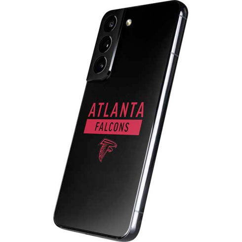 NFL Atlanta Falcons Black Performance Series Galaxy S22 Skin
