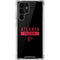 NFL Atlanta Falcons Black Performance Series Galaxy S22 Ultra Clear Case