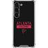 NFL Atlanta Falcons Black Performance Series Galaxy S23 Clear Case