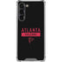 NFL Atlanta Falcons Black Performance Series Galaxy S23 Plus Clear Case