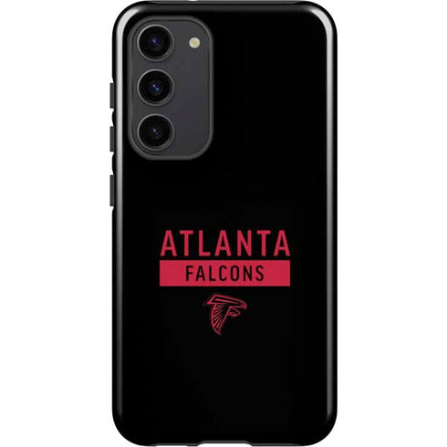 NFL Atlanta Falcons Black Performance Series Galaxy S23 Plus Pro Case
