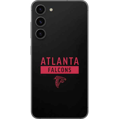 NFL Atlanta Falcons Black Performance Series Galaxy S23 Plus Skin