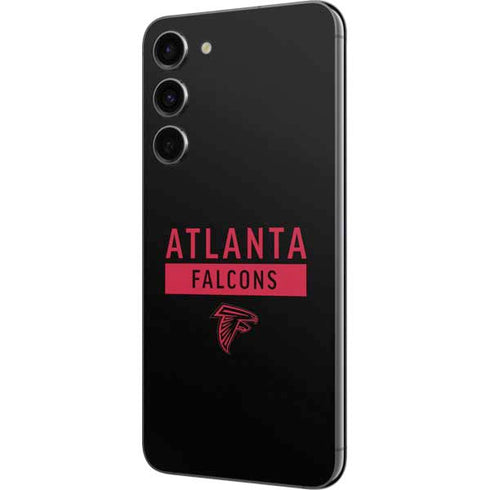 NFL Atlanta Falcons Black Performance Series Galaxy S23 Plus Skin