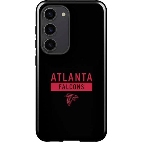 NFL Atlanta Falcons Black Performance Series Galaxy S23 Pro Case