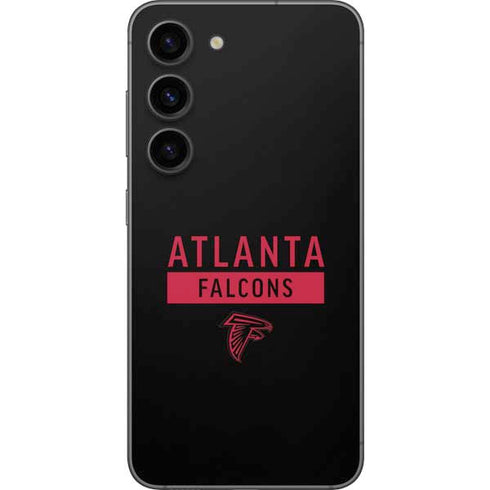 NFL Atlanta Falcons Black Performance Series Galaxy S23 Skin