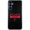NFL Atlanta Falcons Black Performance Series Galaxy S24 Clear Case