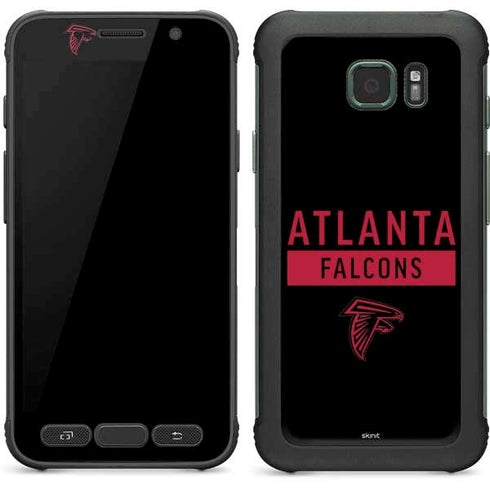 NFL Atlanta Falcons Black Performance Series Galaxy S7 Active Skin